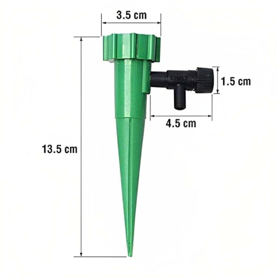 Drip Irrigation Kit | Self Watering Spikes for Plants with Adjustable Slow Release Control | Automatic Plant Watering Device for Bottles | Indoor Outdoor Pots, Balcony & Vacation Care - Watering Spikes Irrigation - Image 6