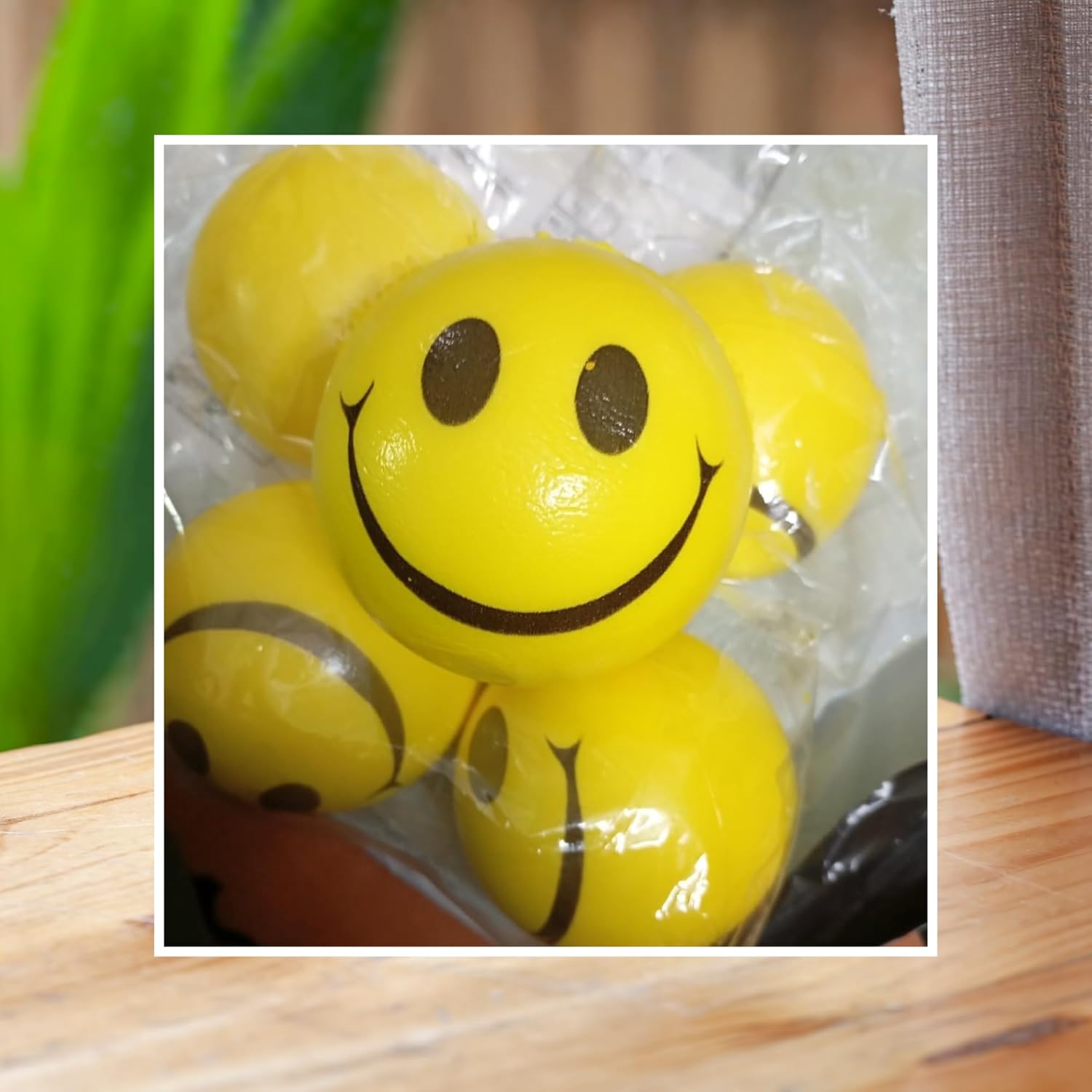 Smiley Soft Ball for Kids, Babies & Adults | Cute Squeeze Stress Relief Toy for Play, Relaxation, Sensory Activities, Desk Breaks, Travel Entertainment & Gifting - Pack Of 1 - Image 7