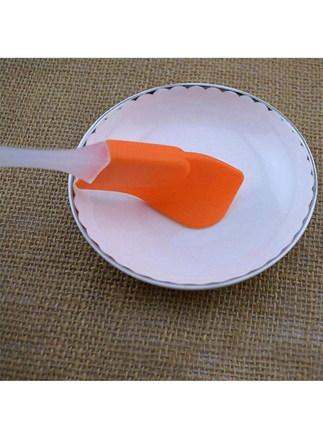 Silicone Spatula and Brush Set for Pastry, Cake Mixer, Decorating, Cooking, Baking, Silicone Spatula and Pastry Brush Set (Multicolour) - Spatula nd Brush combo - Image 7