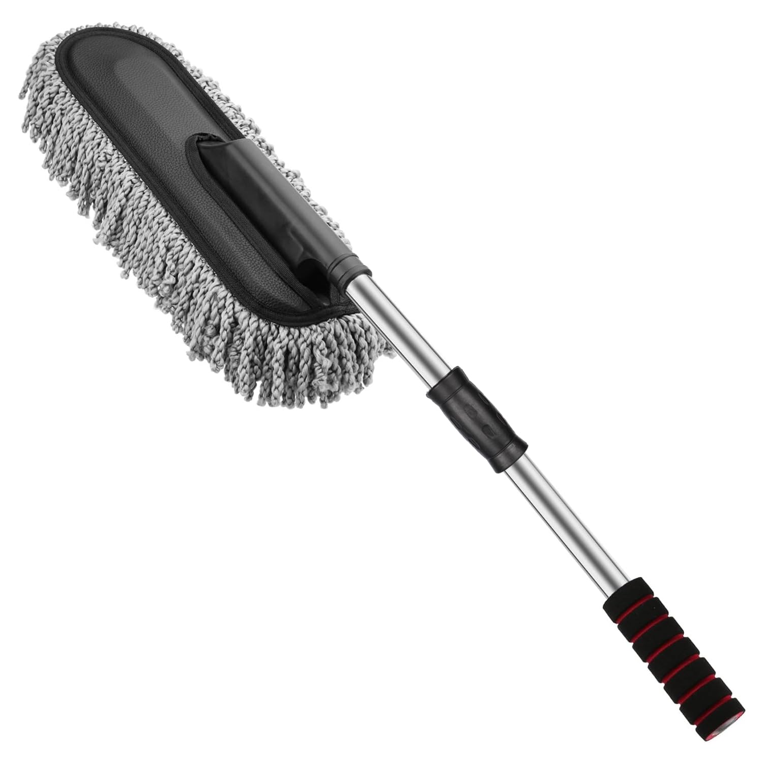 Soft Microfiber Duster with Extendable Handle Exterior Scratch Free Car Cleaning Tool, Car Duster Brush - Image 1