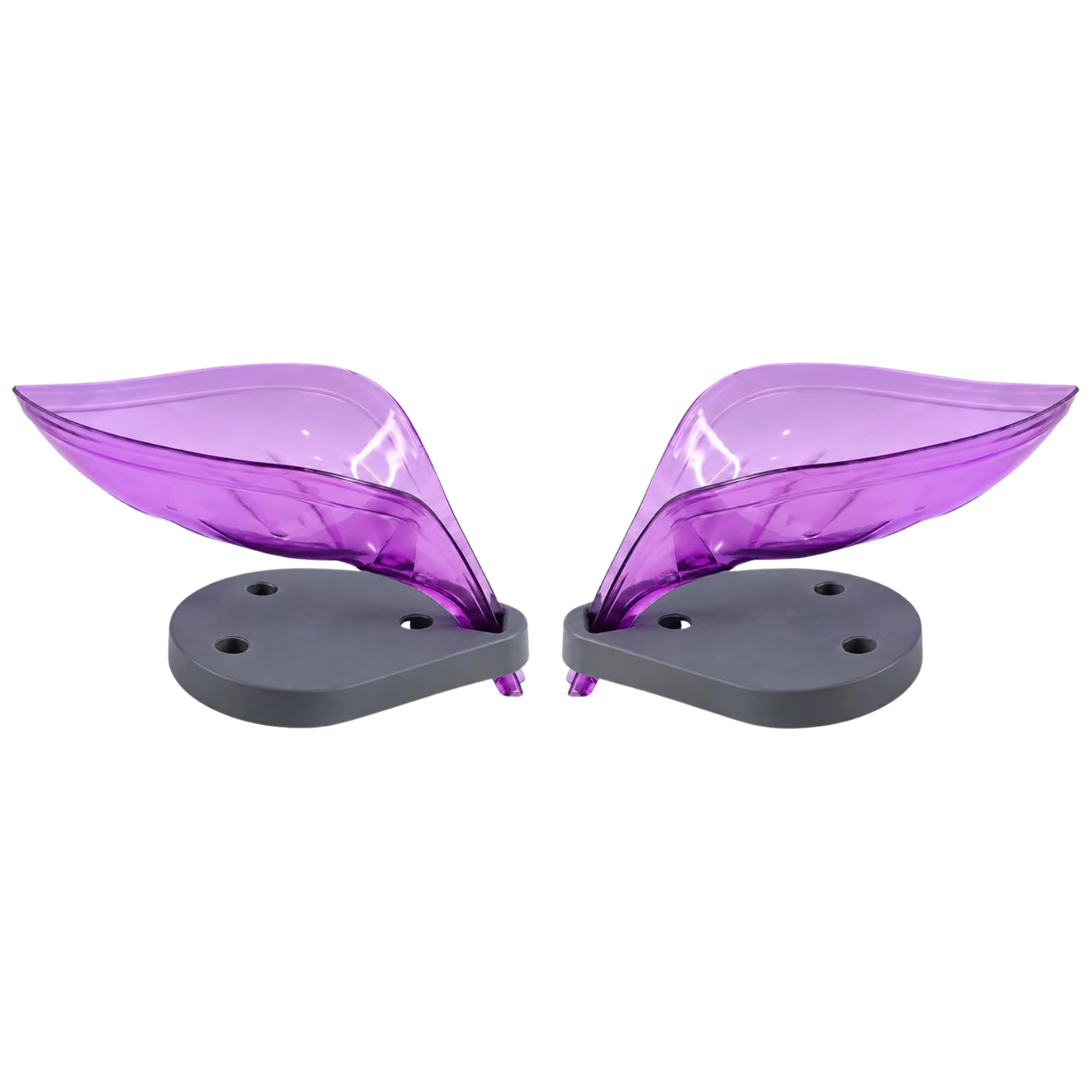 Leaf Shape Self Draining Soap Dish Holder for Bathroom & Kitchen | Soap Stand for Sink, Washbasin & Countertop | Water Draining Soap Holder for Bar Soap Storage & Organization - Multicolor - Image 6